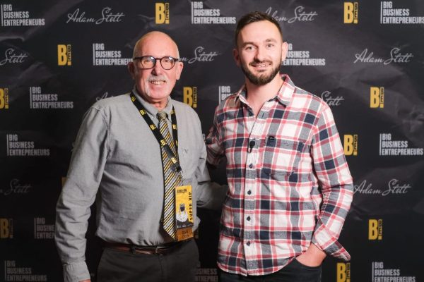Paul Foster with John Penberthy
