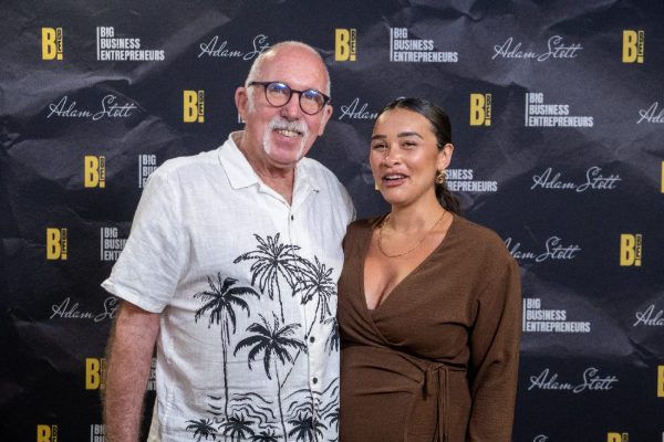 Paul Foster with Sian Gabbidon